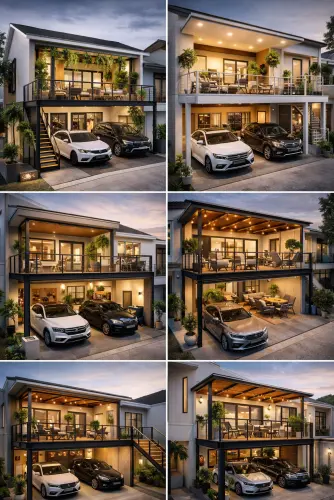 Mezannine Teras Rumah Keren di Rajeg