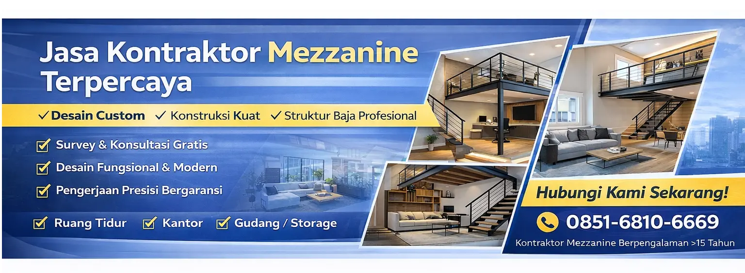 Jasa Pembuatan Mezzanine rajeg Bergaransi